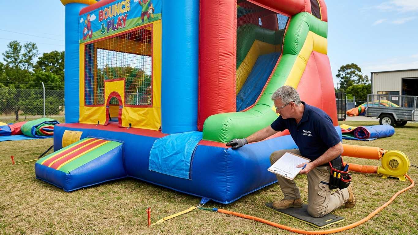 Used Commercial Bounce Houses for Sale: What to Inspect Before You Buy