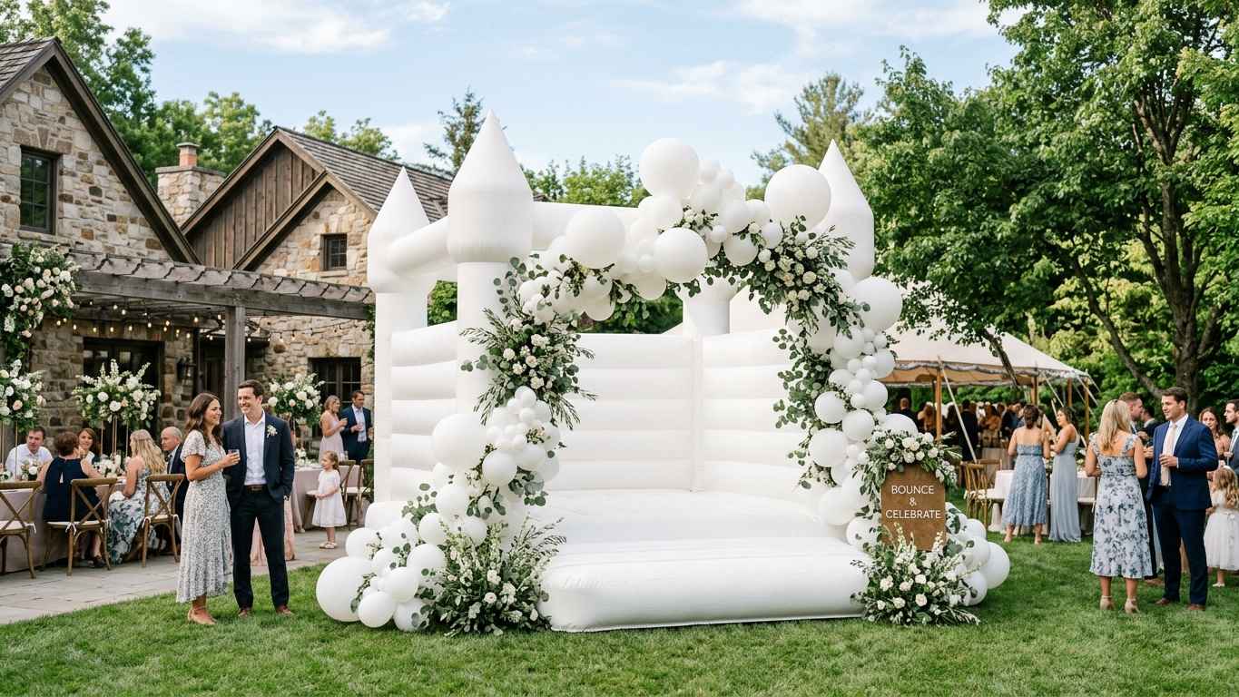 White Bounce House: Why It's the Hottest Trend in Event Rentals