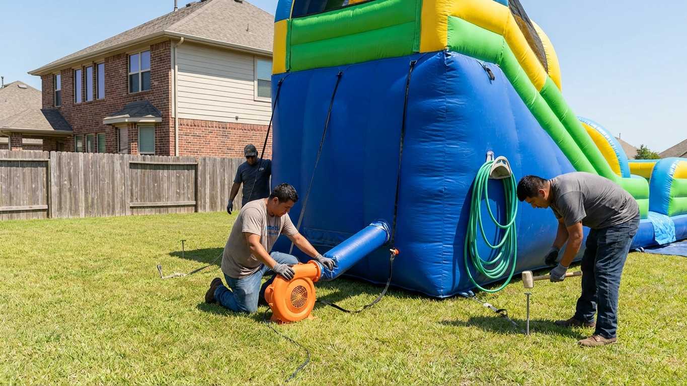 Backyard Water Slide Setup: Commercial Rental Operator's Playbook