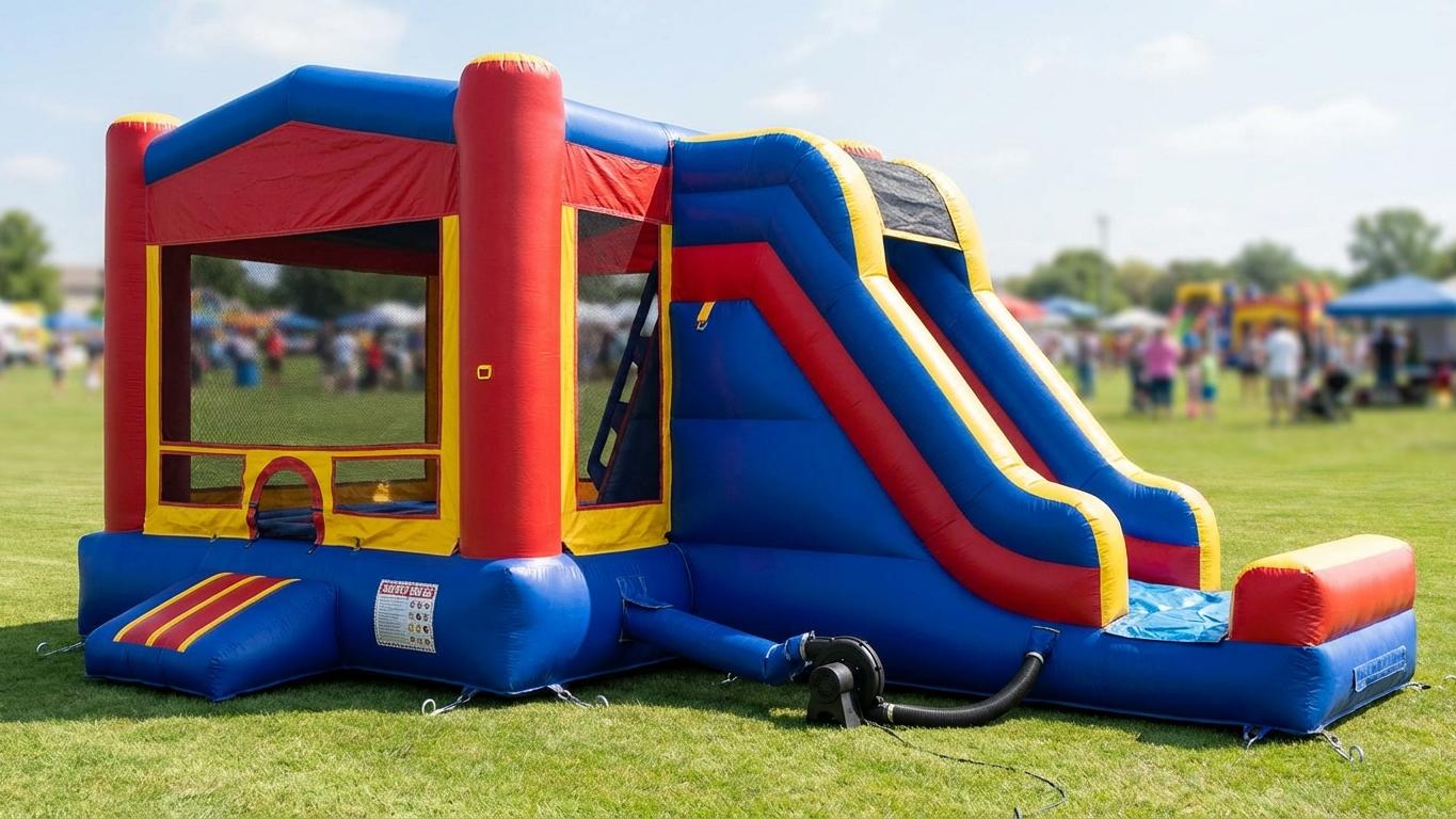 Bounce House with Slide Combo: What Commercial Buyers Need to Know