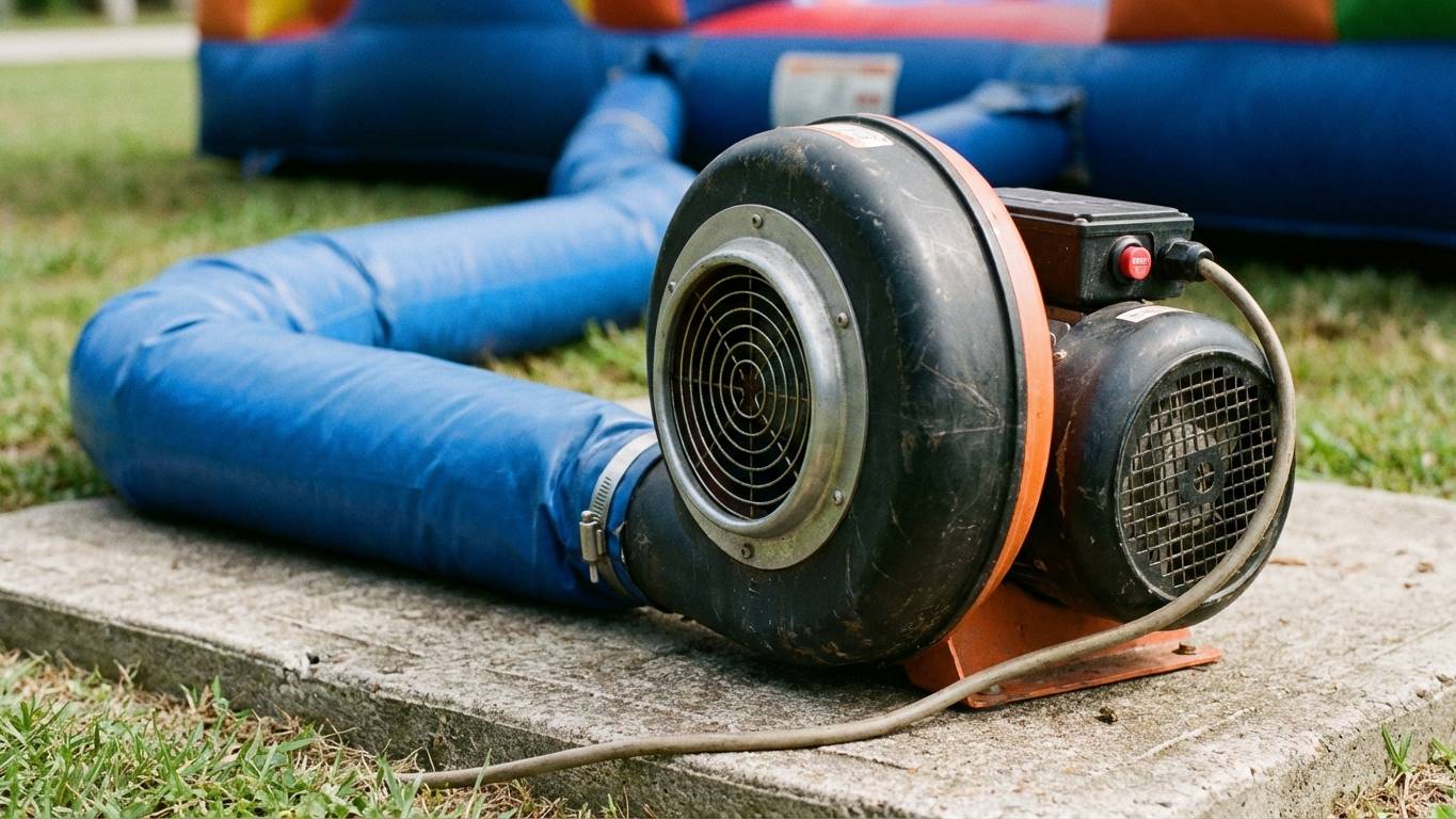 Bounce House Blower Guide: CFM Ratings, Sizing, and Maintenance for Rental Operators