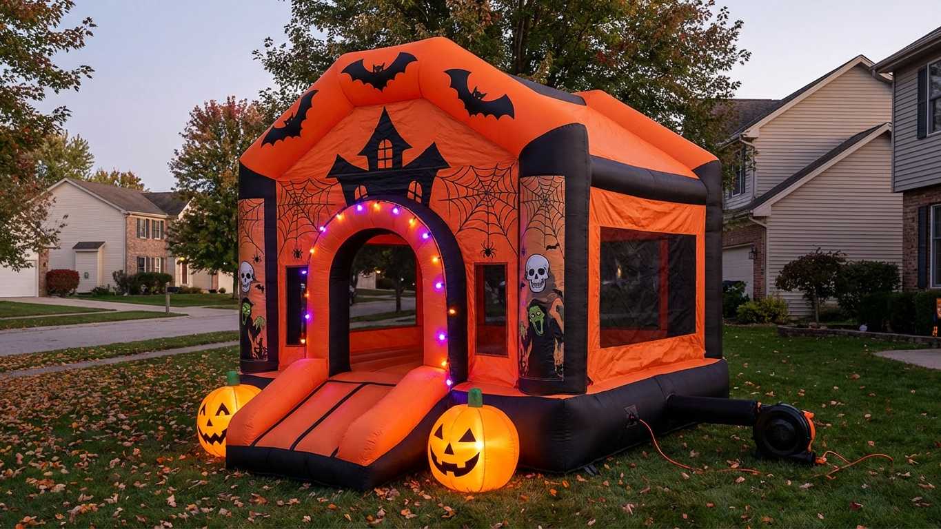 How to Start a Halloween Bounce House Rental Side Business