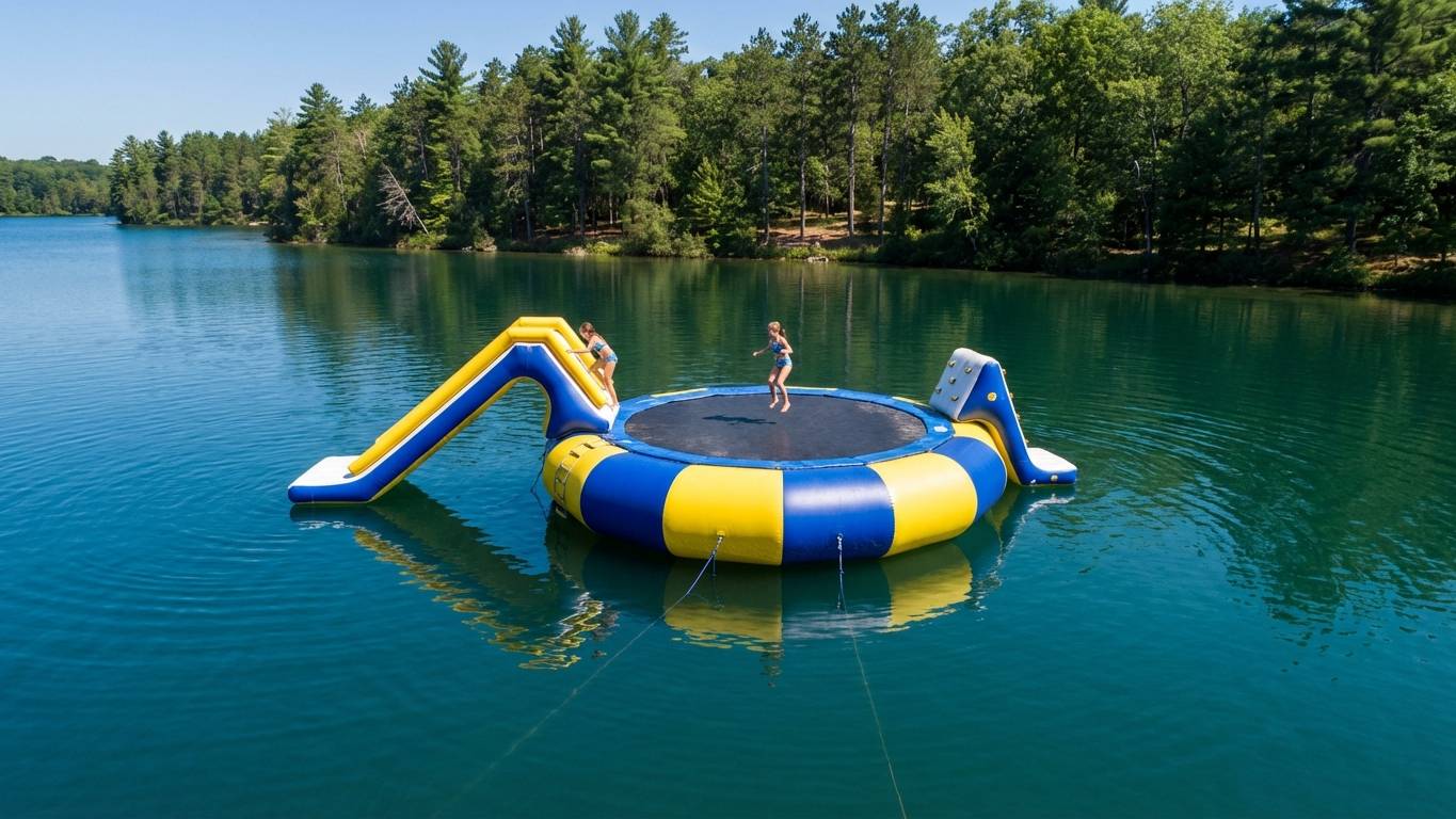 Water Trampoline with Slide: Is the Combo Worth It for Commercial Operators?