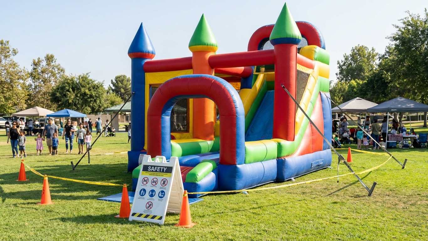 Bounce House Safety Rules Every Commercial Operator Must Follow