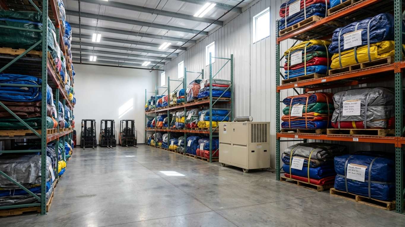 Winter Storage Guide for Commercial Inflatables: Protect Your Fleet Off-Season