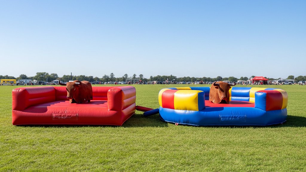 Inflatable vs Traditional Mechanical Bull: Full Comparison