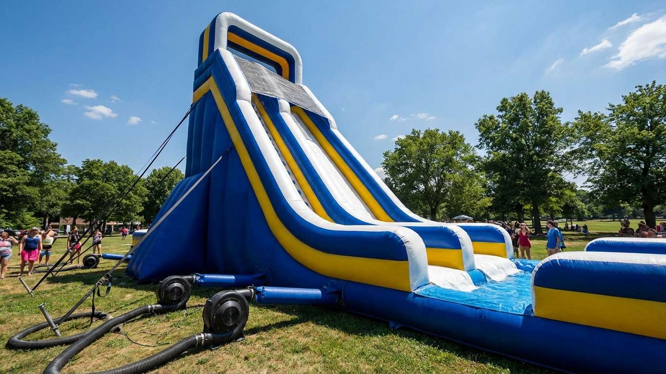 Tallest Inflatable Water Slides: Rental Operator Guide