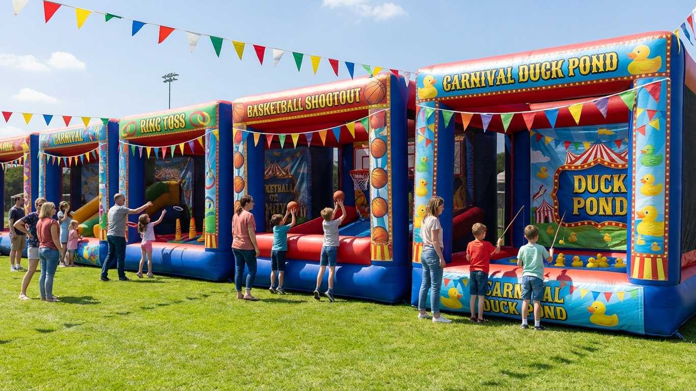 Inflatable Party Games: Top Picks for Event Rental Companies