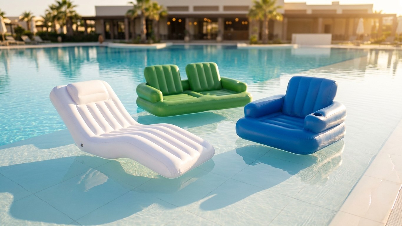 Inflatable Chairs for Swimming Pools: The Comfort Upgrade That Commands Premium Rental Fees