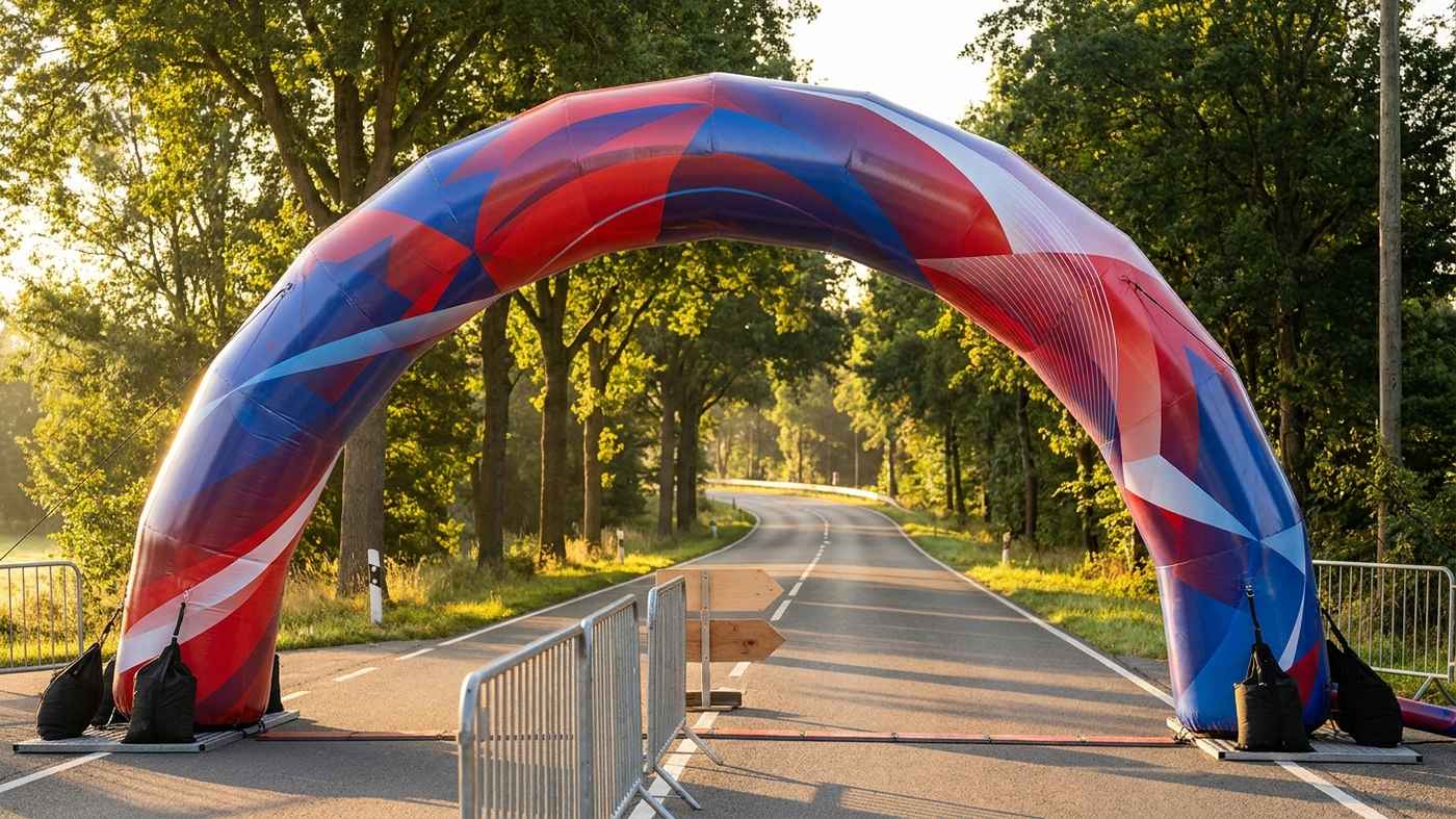 Inflatable Arch: Custom Branding Solutions for Events, Races, and Trade Shows