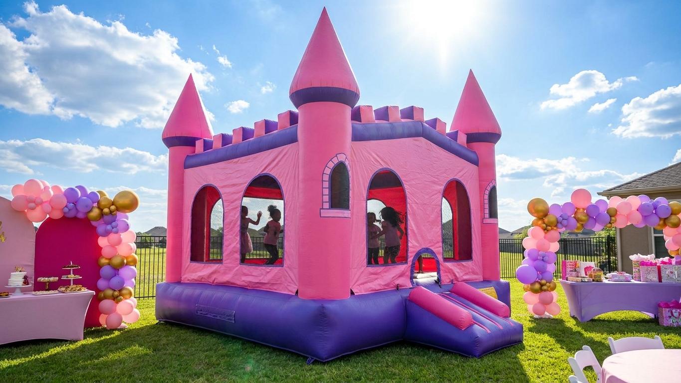 Inflatable Castle Bounce Houses: Why Themed Units Command Premium Rental Rates