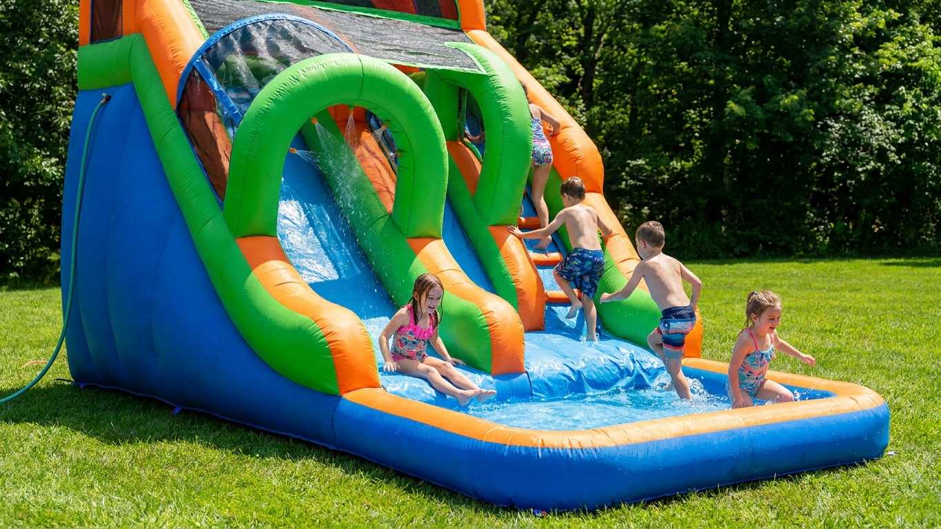 Splash and Slide Combos: What Commercial Buyers and Rental Operators Need to Know
