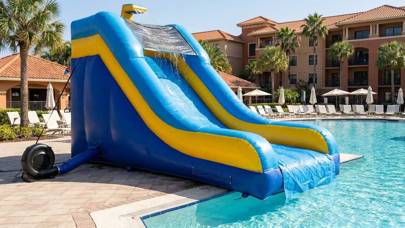 Used Pool Slides for Sale: What to Inspect Before You Buy