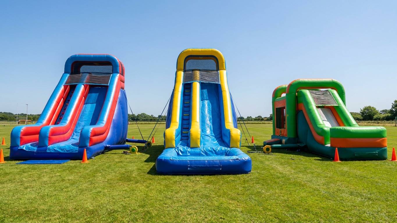 Inflatable Slides: Dry, Wet, and Combo — Which Ones Belong in Your Fleet?