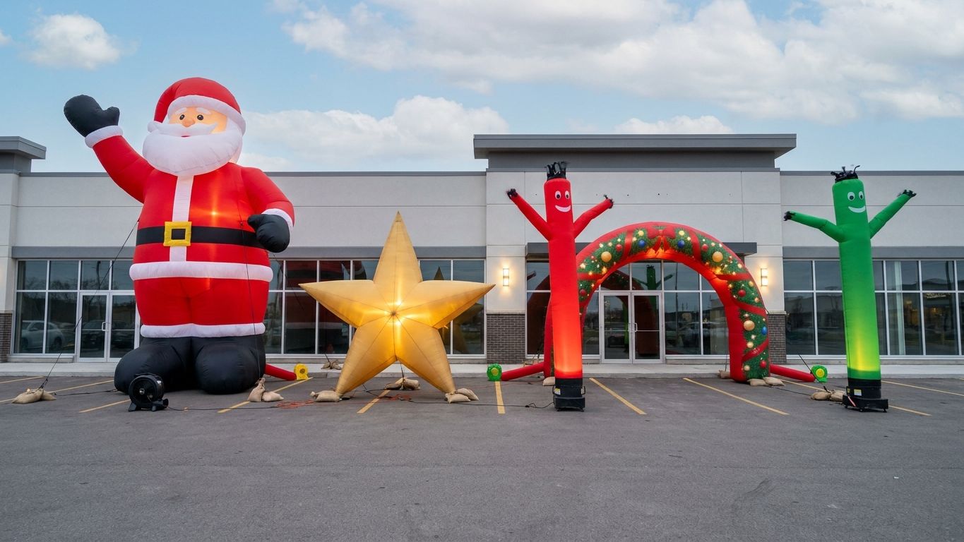 Inflatable Decorations: How Commercial Buyers Use Giant Inflatables Beyond the Holidays