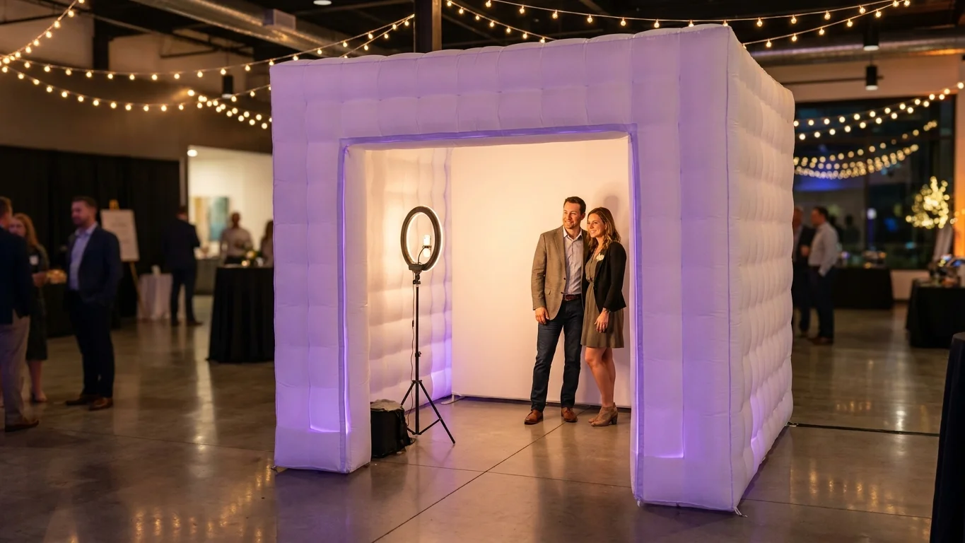 Inflatable Photo Booth: Portable Event Enclosures That Print Money