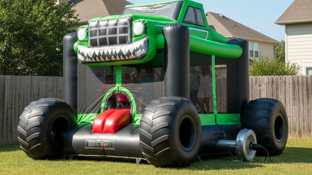Monster Truck Bounce Houses: The Rental Operator's Guide