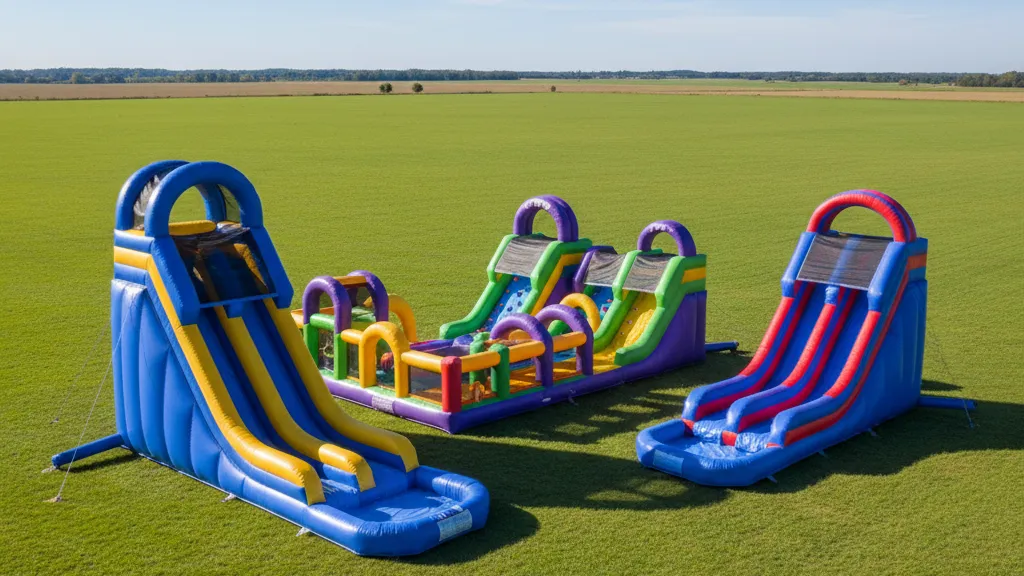 Slides for Water Parks: How Commercial Operators Select Inflatable Equipment