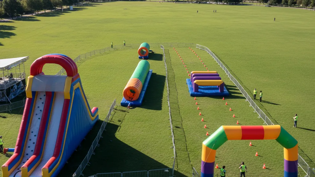 Inflatable Obstacle Course Race: How Event Organizers Plan and Operate a Profitable Fun Run