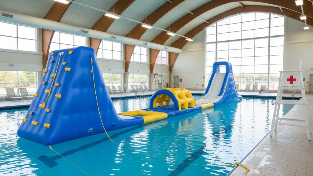 Pool Obstacle Courses: Inflatable Attractions for Commercial Pools