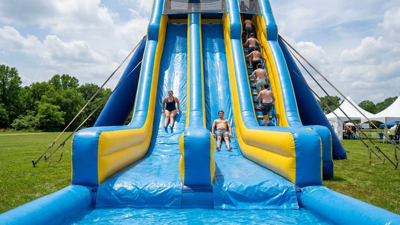 Large Inflatable Water Slide: The Operator's Buyer's Guide