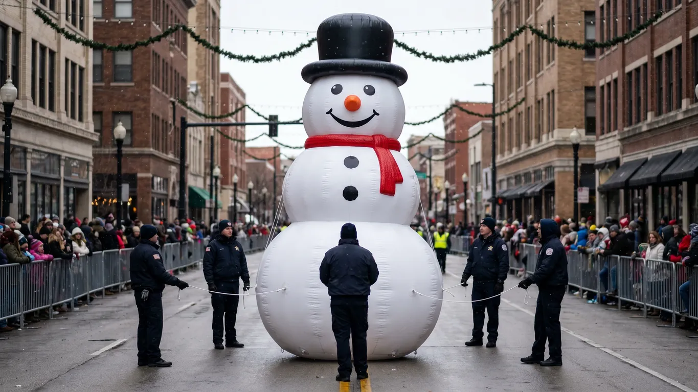 Inflatable Parade Balloon: Giant Character Float for Civic Events