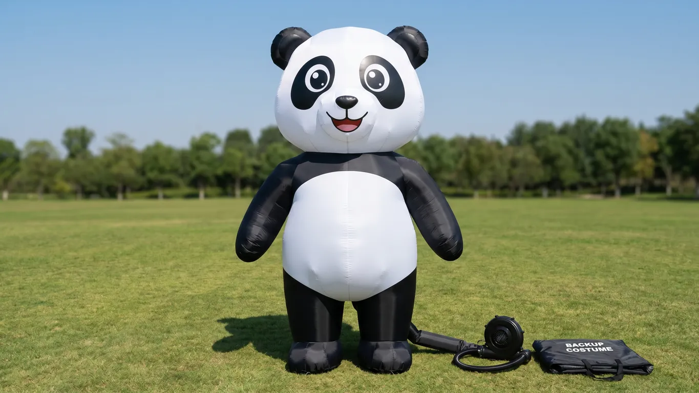 Inflatable Mascot Costume: Walking Brand Mascot for Events & Promotions