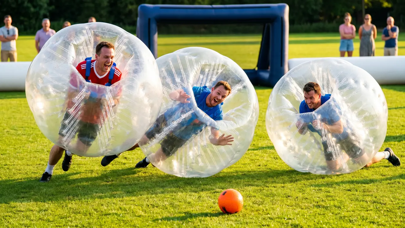 Bubble Soccer & Knockerball: Wearable Bubble Suit Party Game Buyer's Guide