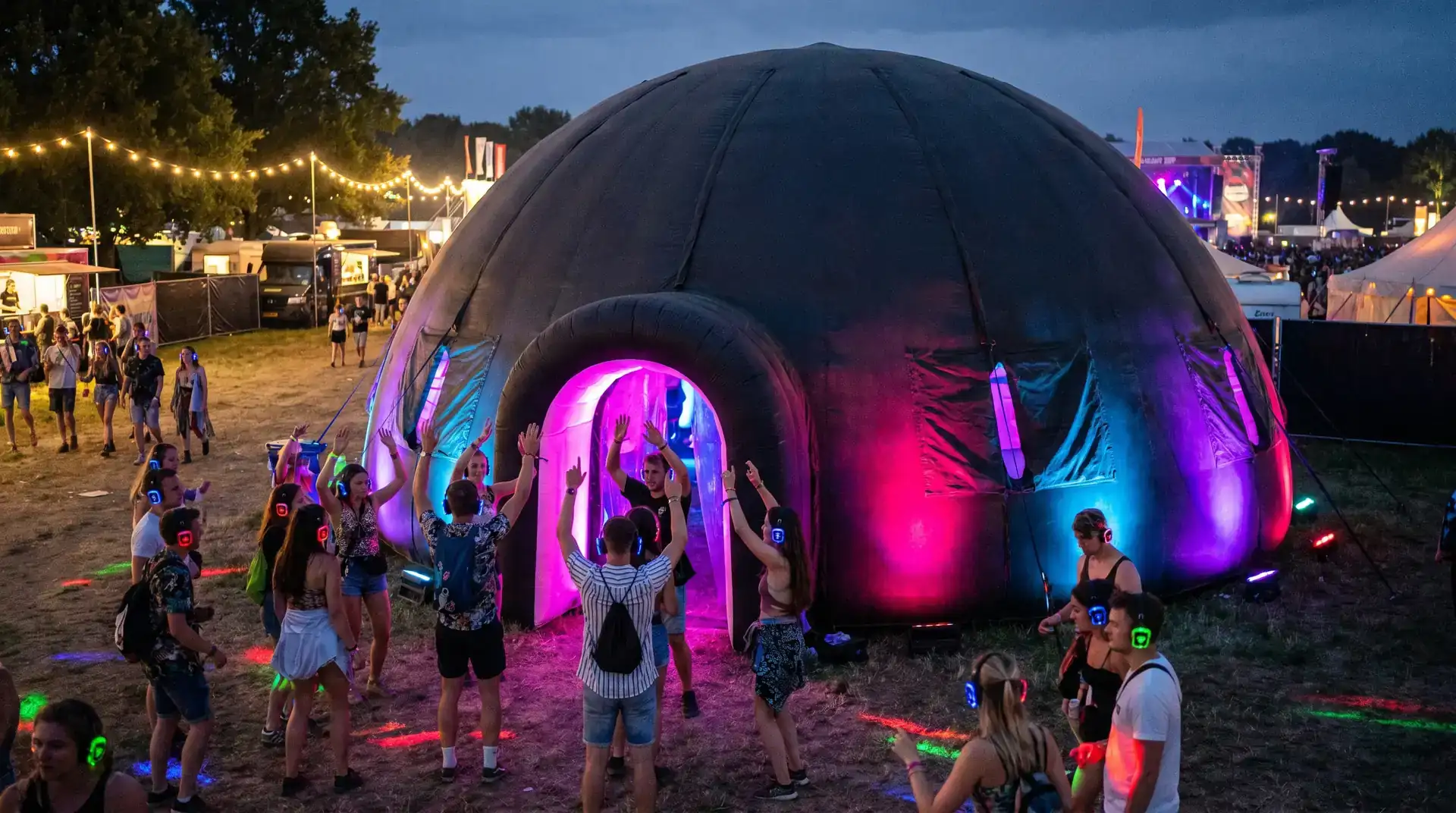 Inflatable Silent Disco Dome: A Commercial Guide for Festivals, Campus & Corporate Events