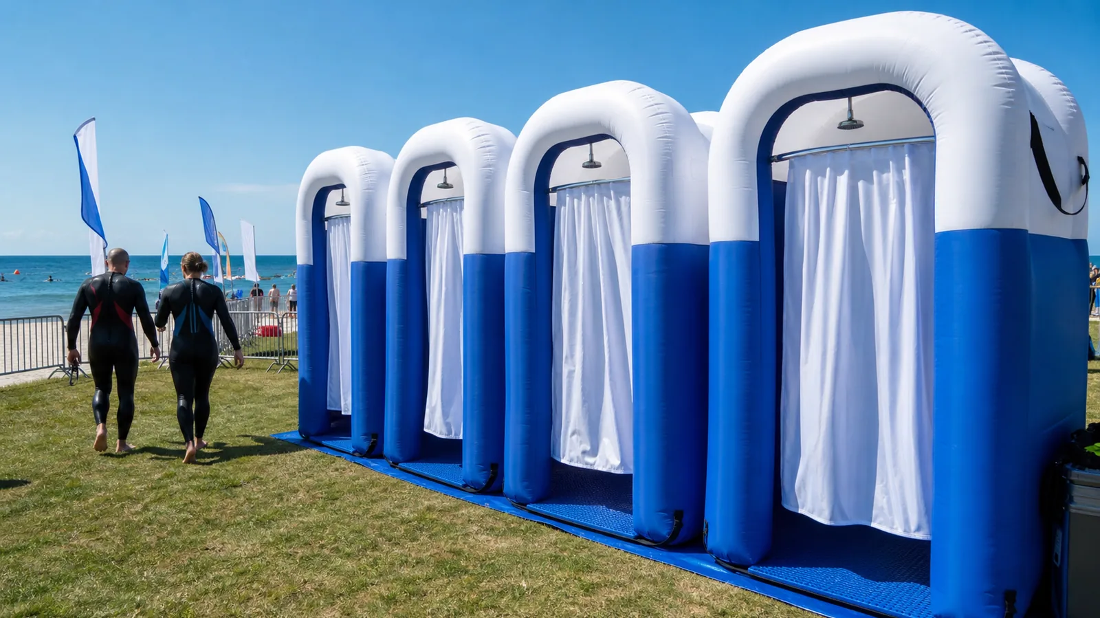 Inflatable Shower & Pop-Up Changing Room: The Privacy Infrastructure Events Forget to Plan