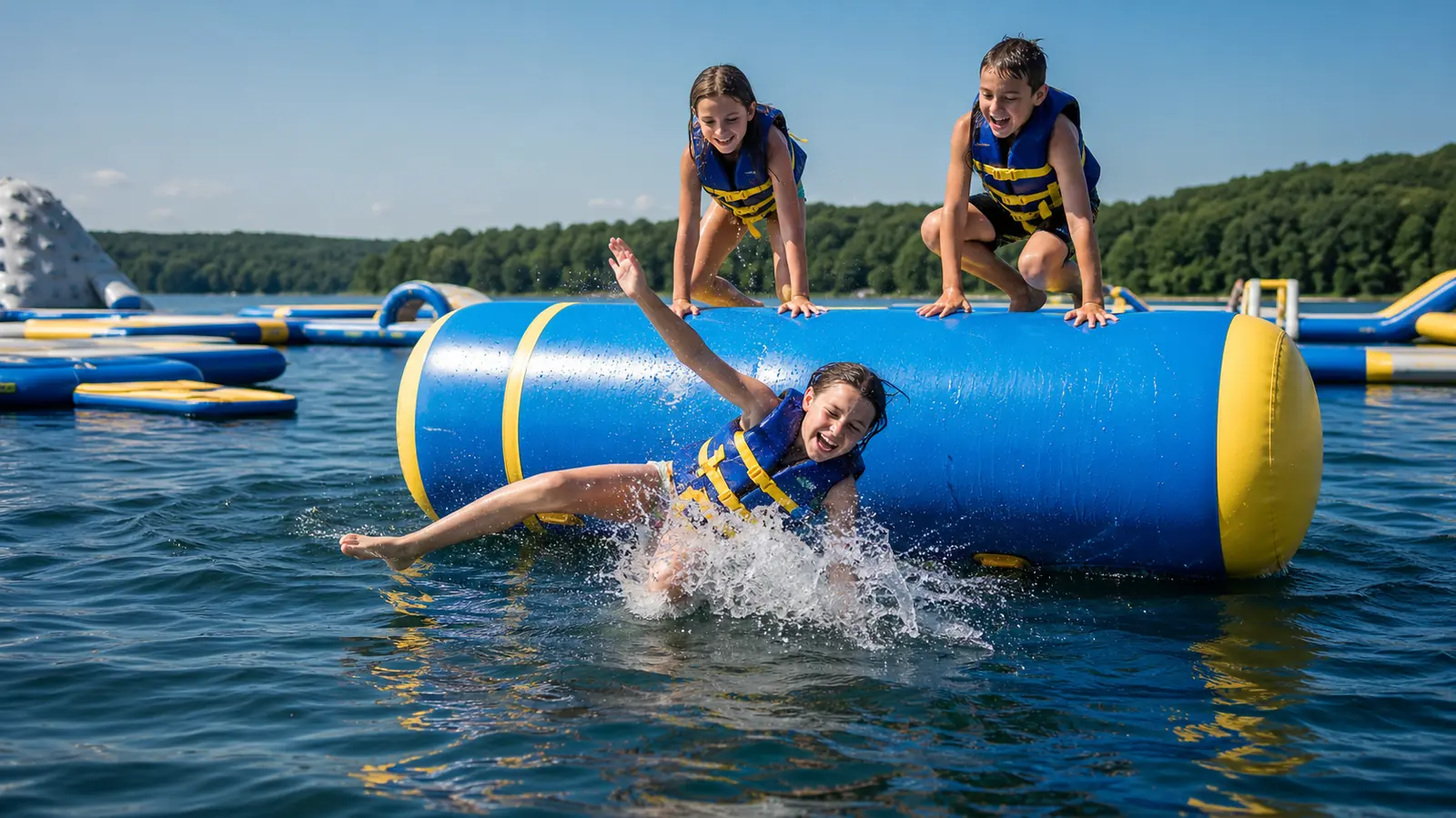 Inflatable Water Roller (Aqua Log Roll): A Lakeside Operator's Buying Guide