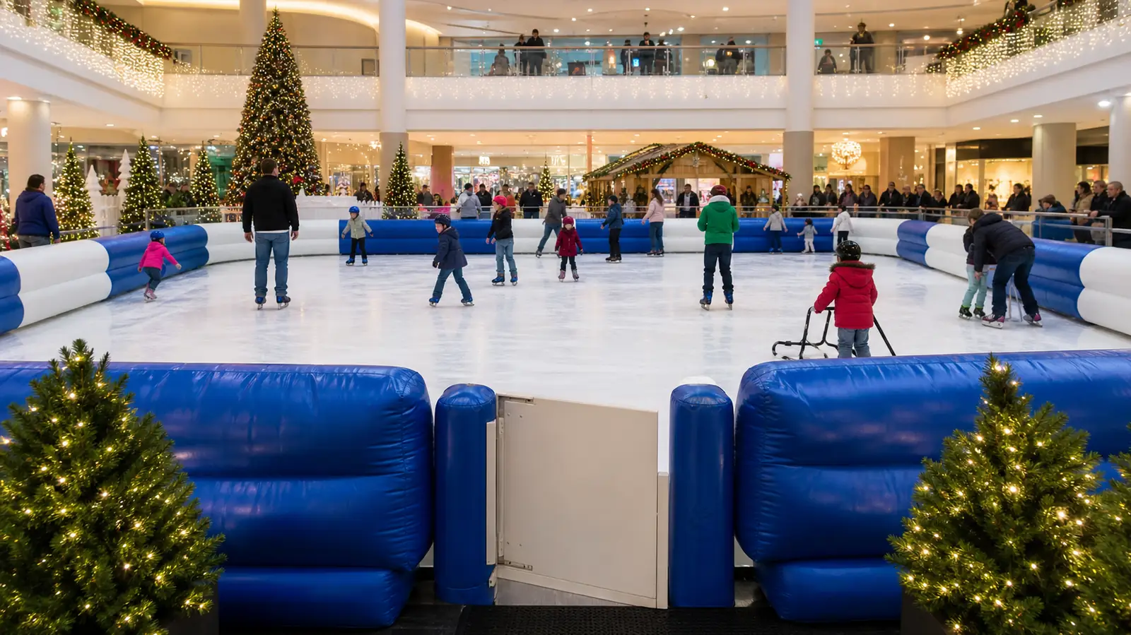 Inflatable Ice Rink Barriers: The Portable Skating Rink Surround That Goes Up in Hours