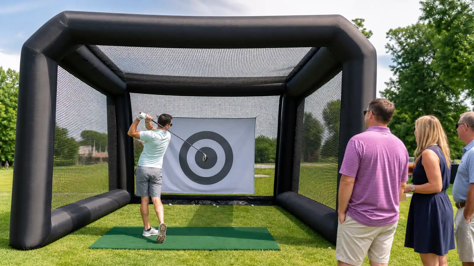 Inflatable Golf Cage: The Portable Driving Range That Sets Up in Minutes