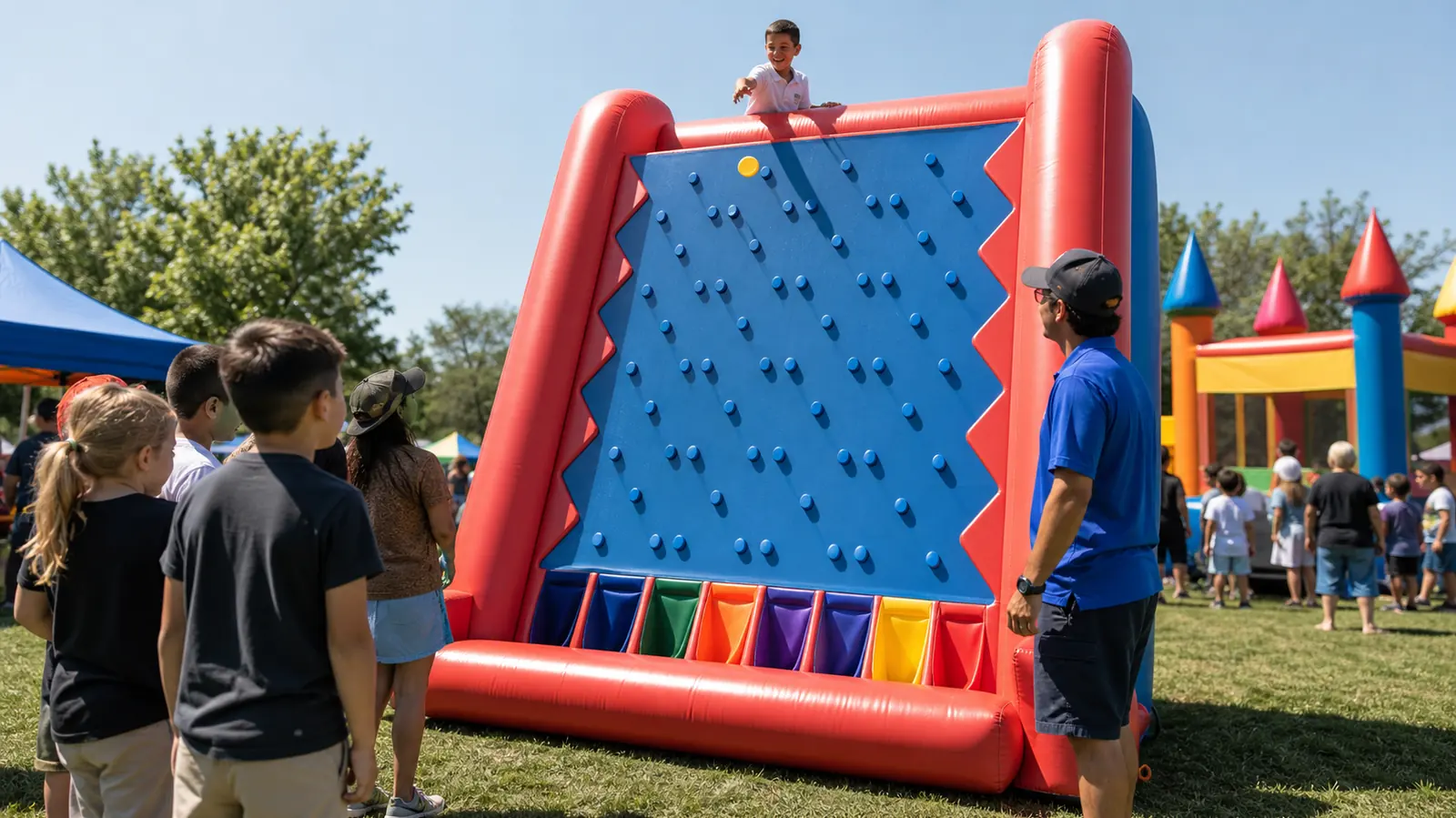 Inflatable Plinko: How the Giant Drop Game Wins Queues and Converts Crowds