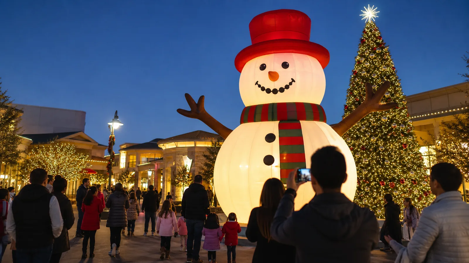 Giant Inflatable Snowman: The Commercial Winter Landmark Buyer's Guide