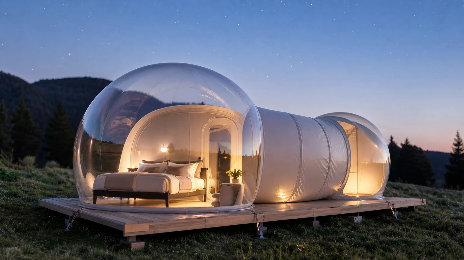 Inflatable Bubble Tent: Glamping Pod Buyer's Guide