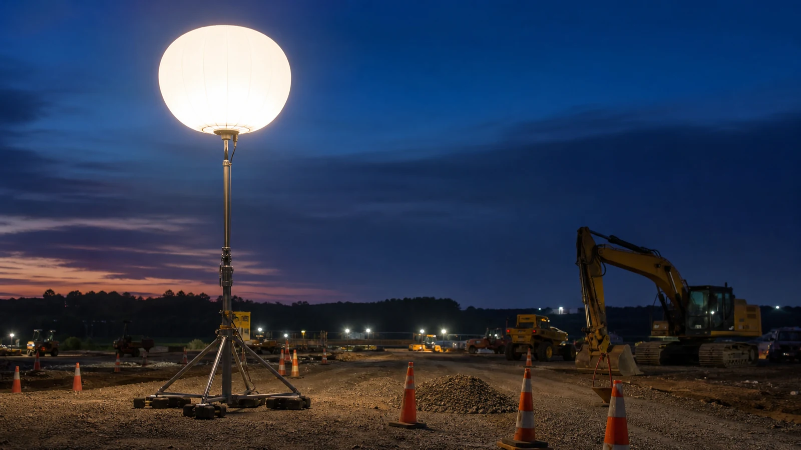 Inflatable Light Tower Guide: Glare-Free Area Lighting