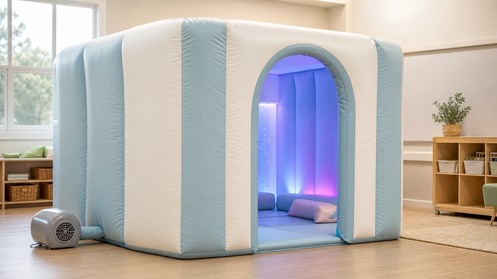 Inflatable Sensory Room: A Portable Calming Space