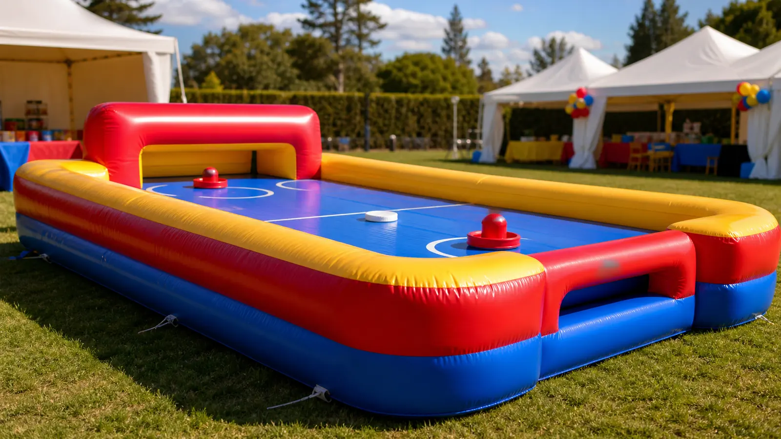 Inflatable Air Hockey: Operator's Rental Guide