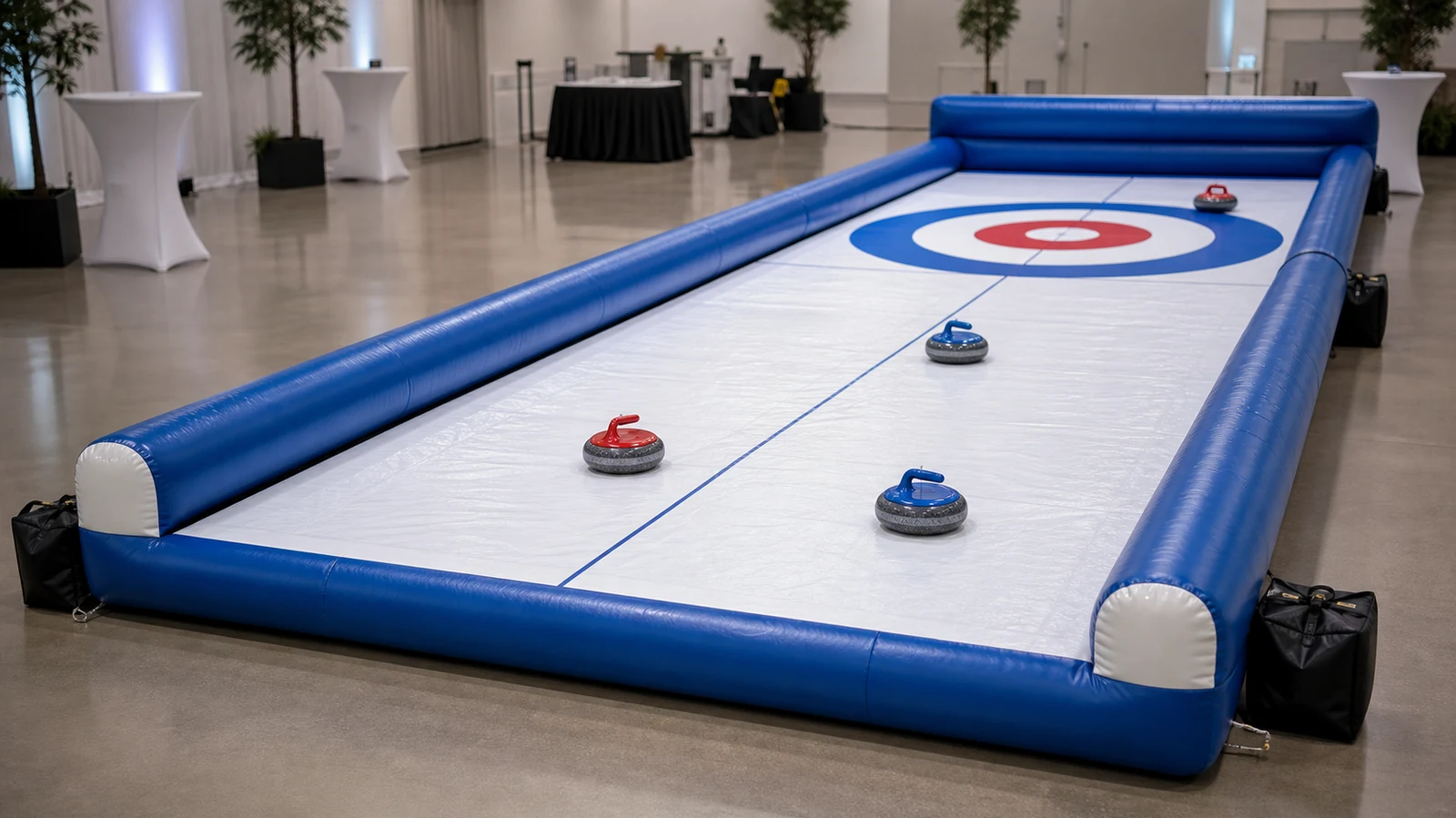 Inflatable Curling: The Winter Team-Building Earner