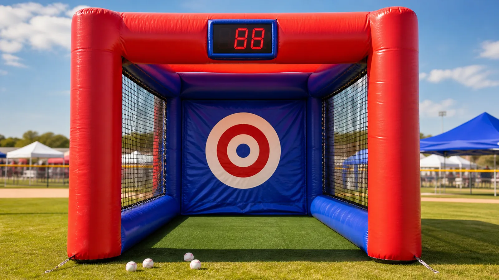 Inflatable Speed Pitch: The Radar Baseball Game Guide