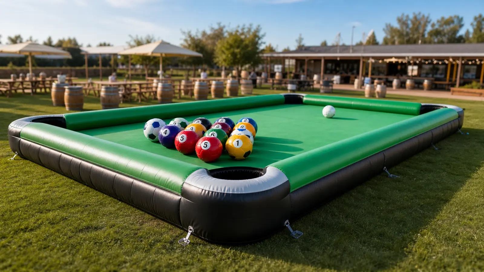 Inflatable Football Pool: Operator's Guide