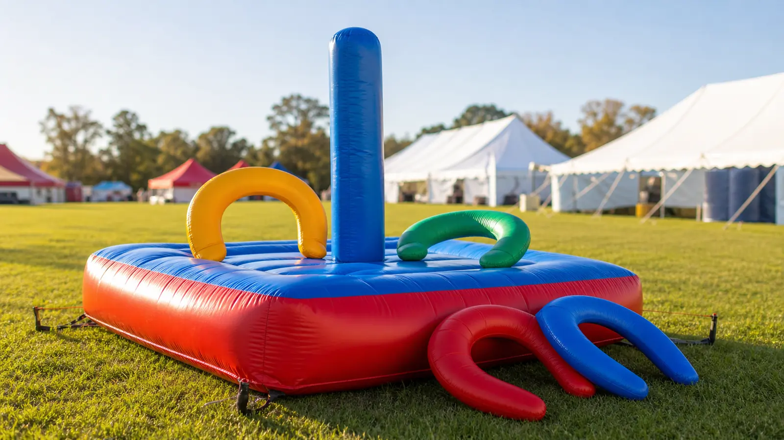 Inflatable Horseshoes: Soft, Safe Rental Game Guide