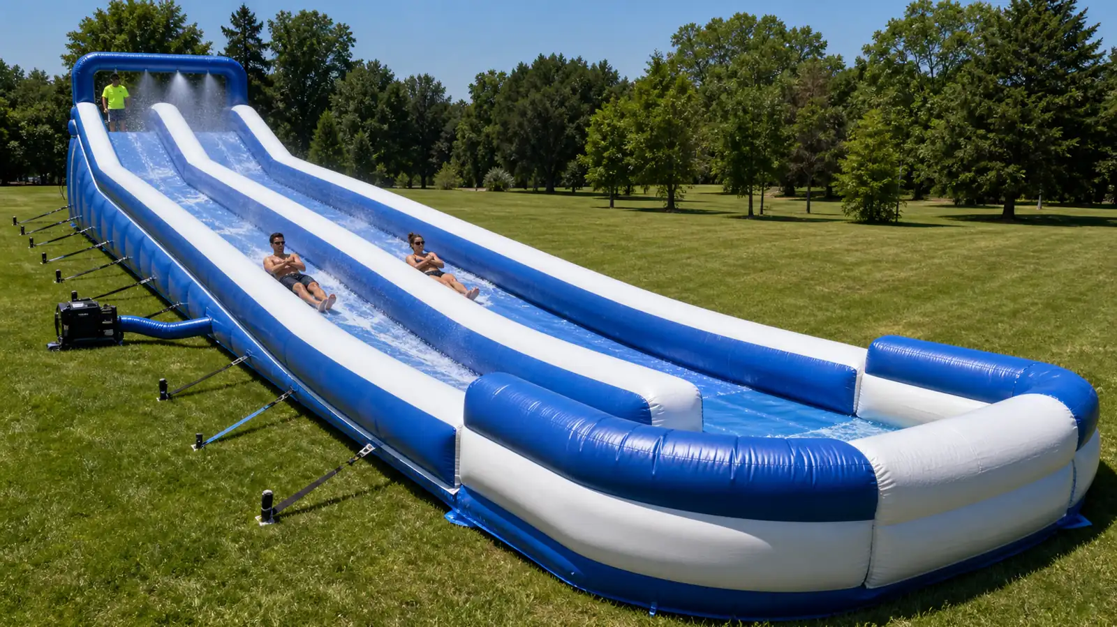 60 Foot Slip and Slide: Commercial Sizing & Site Requirements Guide