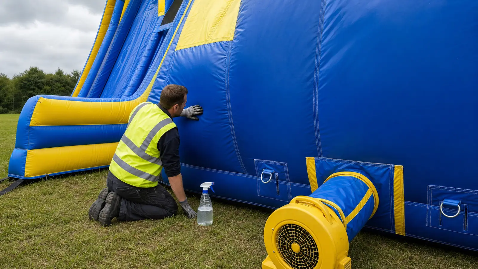 Inflatable Water Slide Not Holding Air: A Leak Diagnosis Playbook