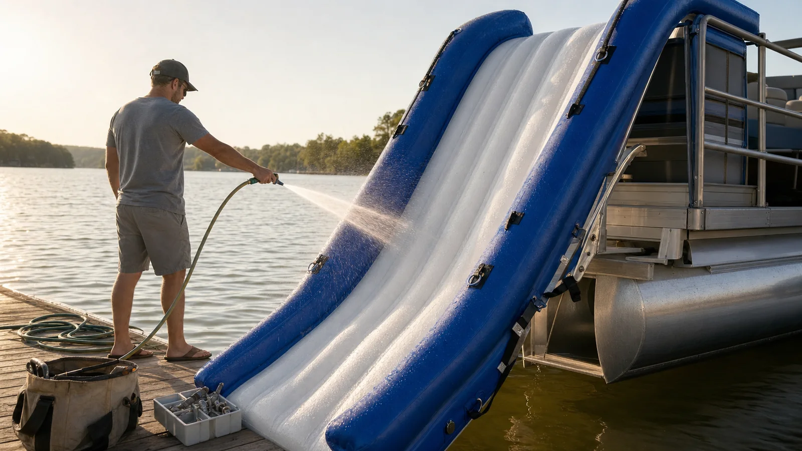 How to Winterize a Pontoon Boat Slide: Salt, Hardware & Off-Season Storage