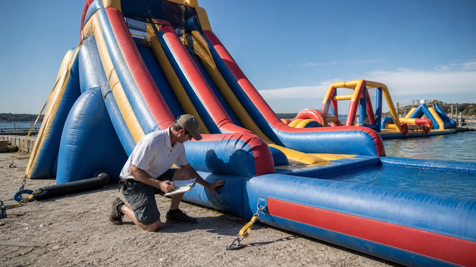 Commercial Water Park Operator's Maintenance Calendar: Seasonal Checklist for Inflatable Attractions