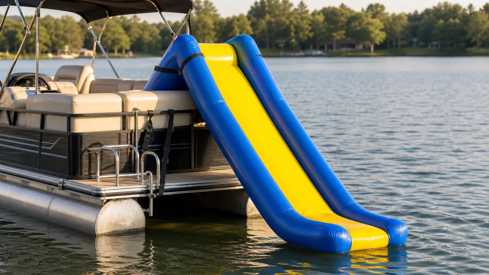 Fiberglass vs Inflatable Pontoon Slides: Material Comparison & Installation Guide for Boat Owners