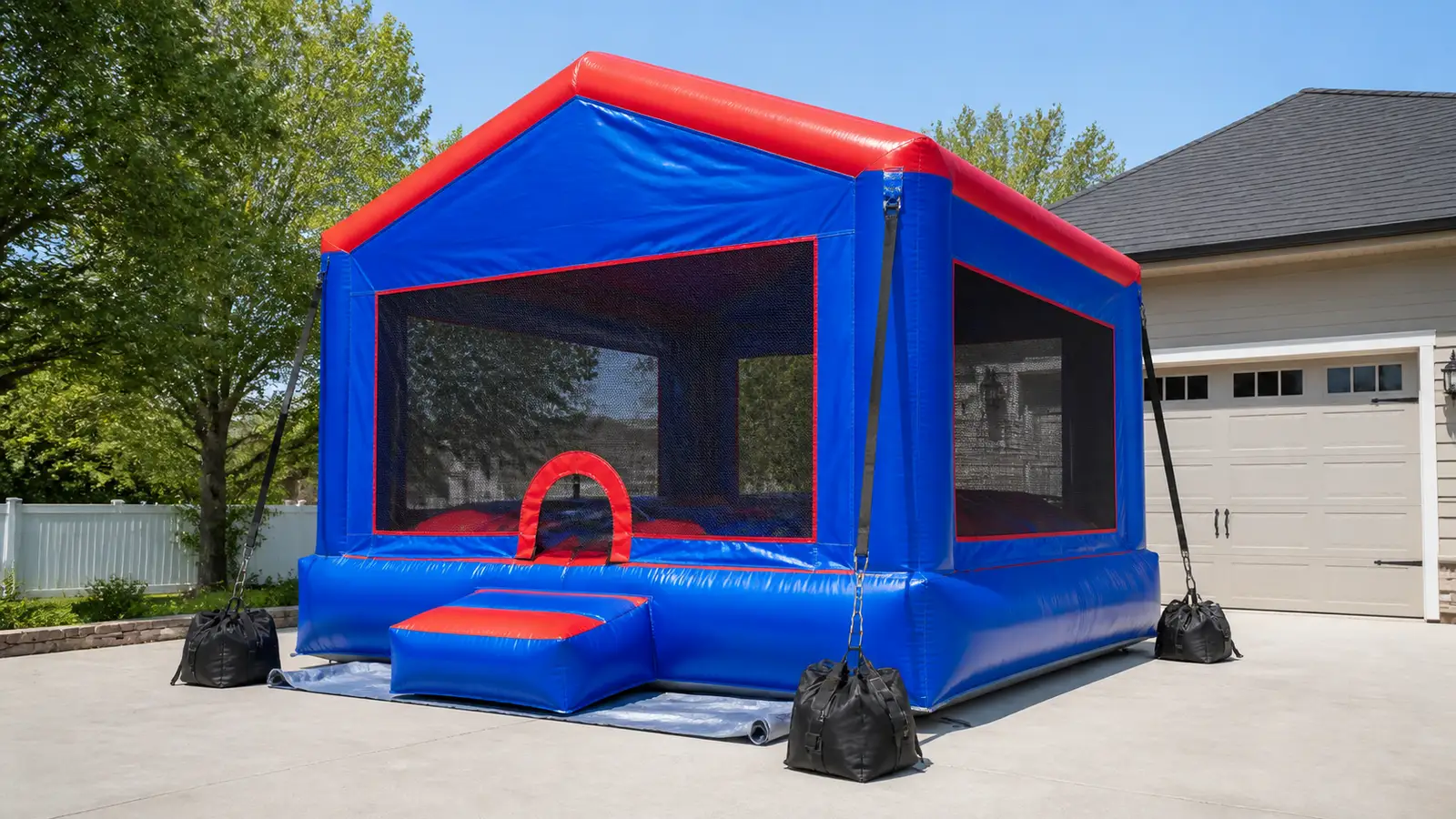 Can You Put a Bounce House on Concrete? Setup Rules for Driveways, Gyms & Parking Lots