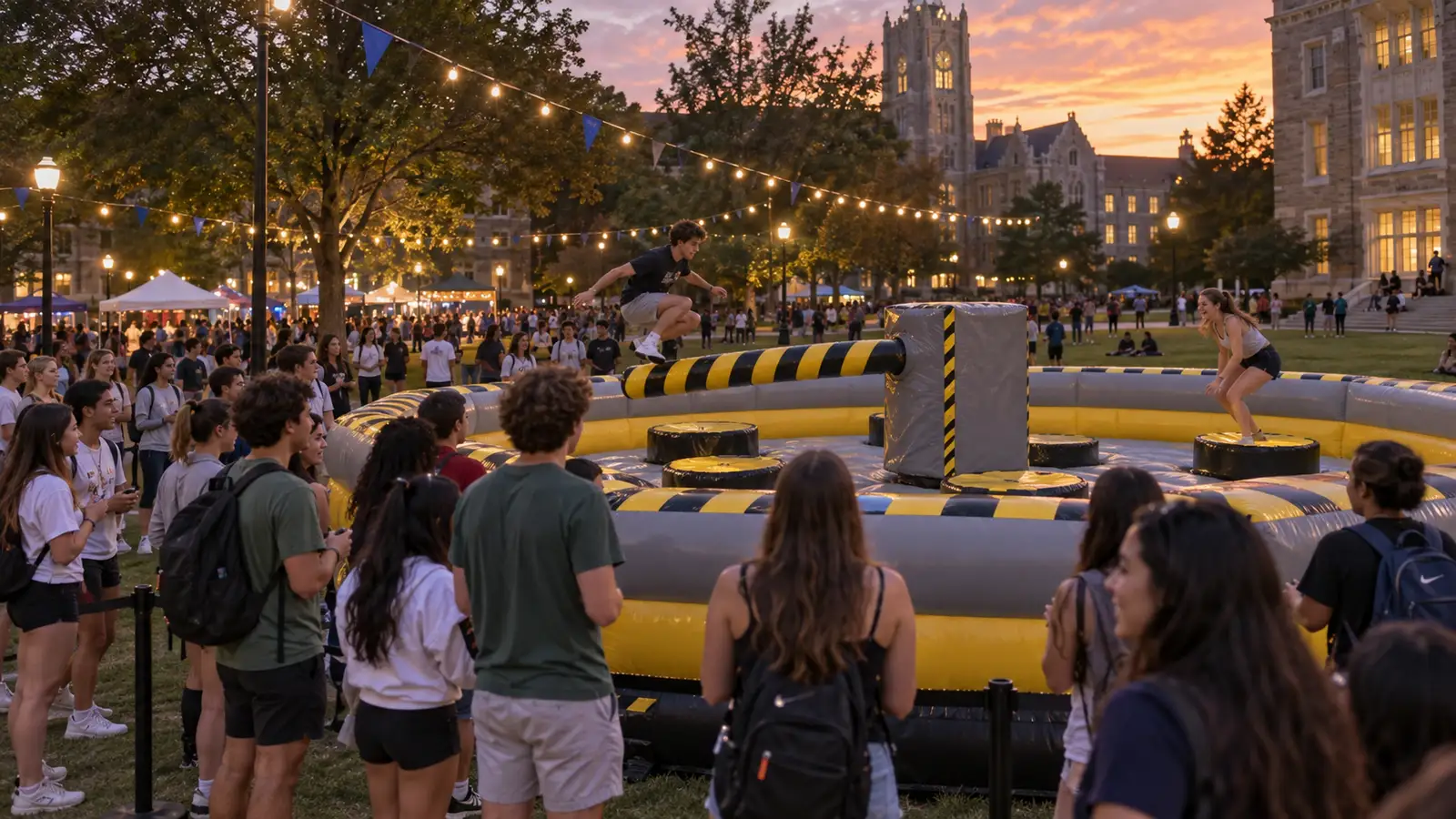 Campus Event Inflatables: Welcome Week, Homecoming & Late-Night Programming for Student Activities Boards